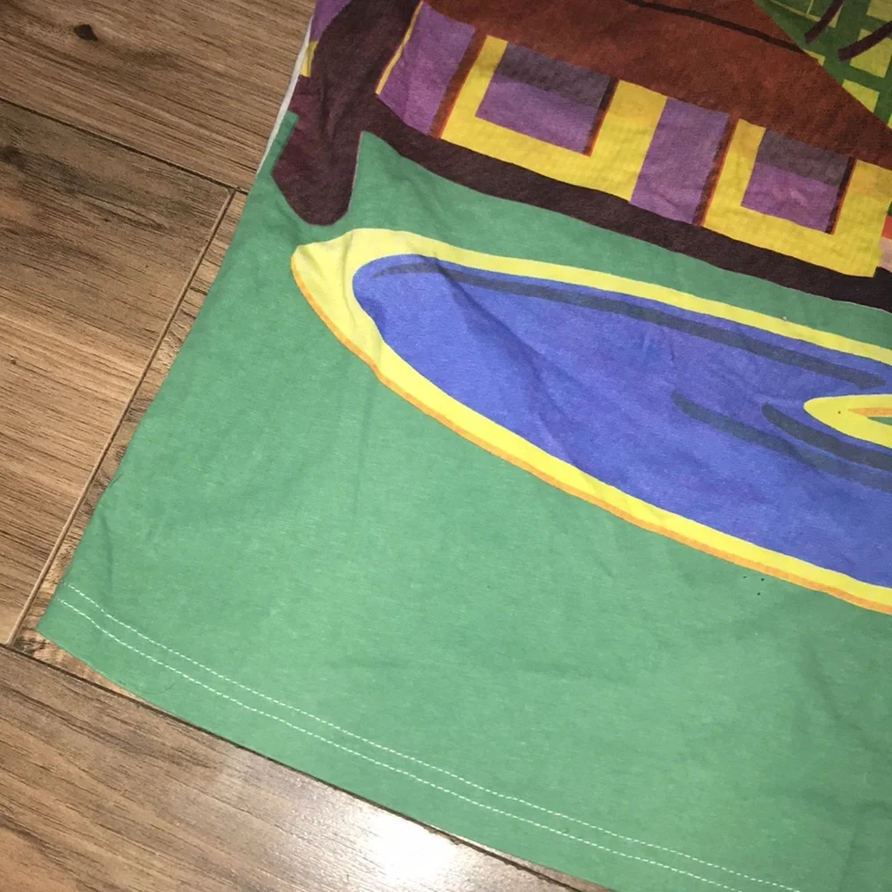 Kappa colorful tropical short sleeves tshirt size XL - Picture 7 of 14
